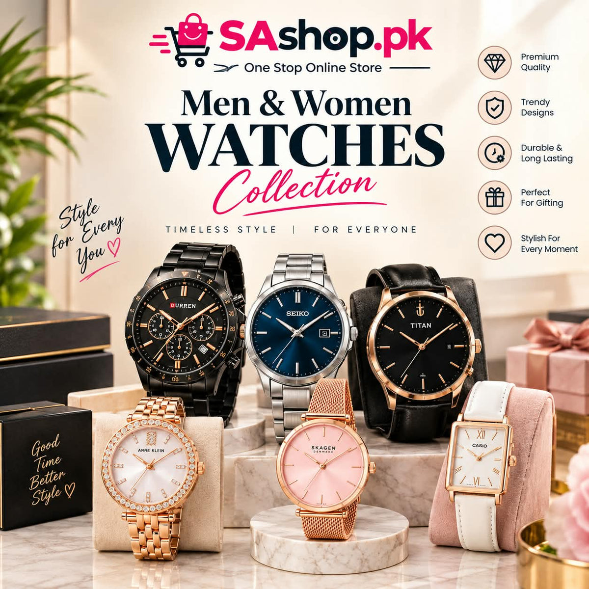MEN & WOMEN WATCHES