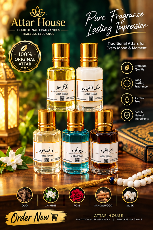 12ml Best Vip 5 Attar Box Gift For Men and Women