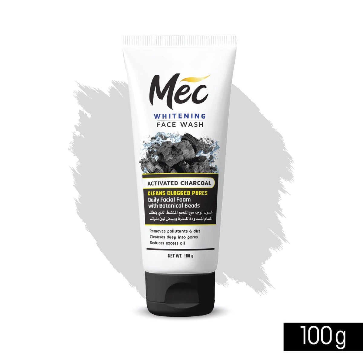 Meclay London

Mec Whitening Activated Charcoal Face Wash 100ml
