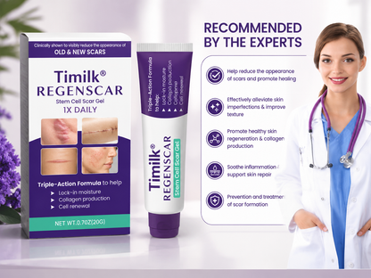 Timilk ReGenScar Stem Cell Scar Gel – Scar Removal & Skin Repair Gel (20g)
